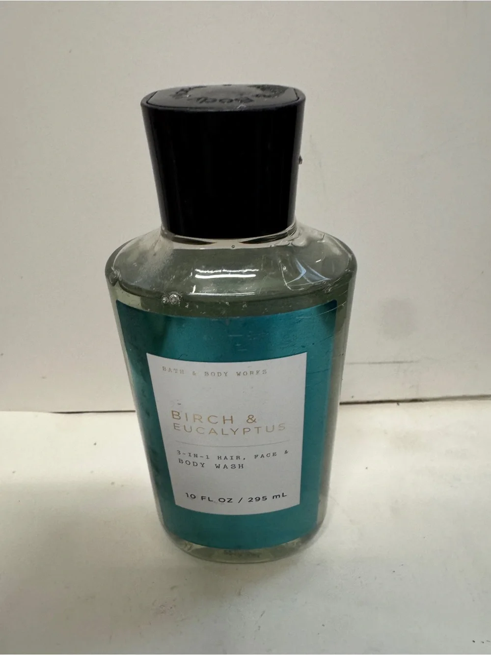 Bath Body Works Birch Eucalyptus 3 in 1 Hair Face Body Wash 10 OZ